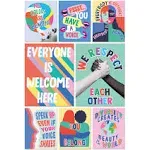 S&O Set of 8 Diversity Posters for Classroom - Classroom Posters Diversity Decorations - School Counselor Office Decor - Everyone Is Welcome Here