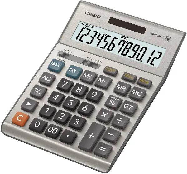 Casio Desktop Calculator DM-1200BM