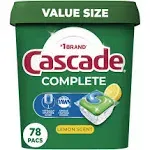 Cascade ActionPacs Dishwasher Detergent