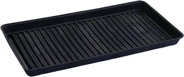 Eagle 1677BLK Containment Utility Tray, 36" Length x 18" Width x 2" Height, Black