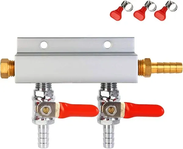 FerrOday 2 Way Gas Manifold