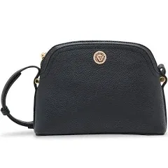 Anne Klein Women&#039;s Dome Crossbody Small, Black 