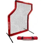 PowerNet German Marquez Pitching Protection Z-Screen, Baseball Softball, Sturdy and Portable, Perfect for Coaches, Withstands Hard Shots