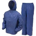 Frogg Toggs UL12104-12LG Ultra Lite Rain Suit Blue, Large