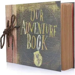 Photo Album Scrapbook, Our Adventure Book, DIY Handmade Album Scrapbook Movie...