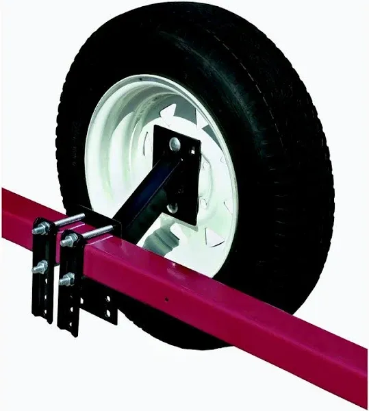 Utility Trailer Spare Tire Mount Holder Carrier Rack