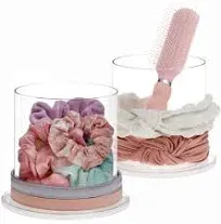 STORi Bella 2-Pack Headband and Scrunchie Holder