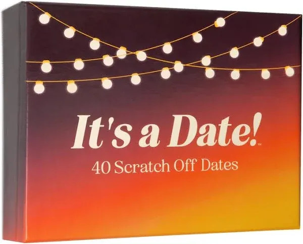 It's a Date! 40 Fun and Romantic Scratch Off Date Ideas