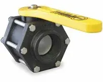 Banjo V400 4"FNPT Polypropylene Ball Valve