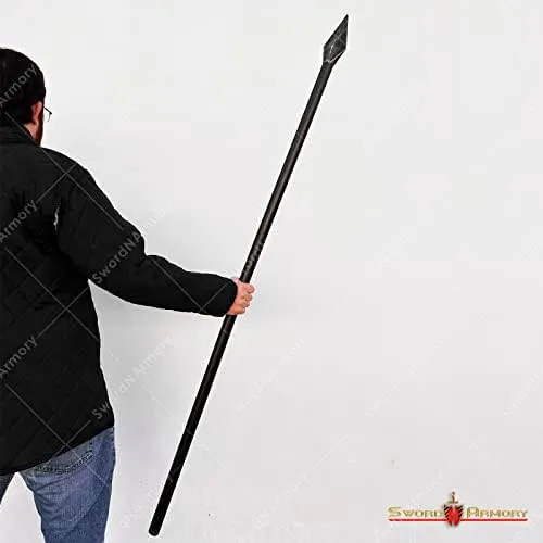 63" Foam Spartan Spear Greek 300 Detachable Foam LARP Cosplay Movie Prop