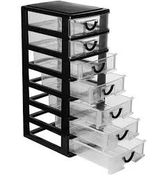 Rempry Mini Plastic Drawers Organizer