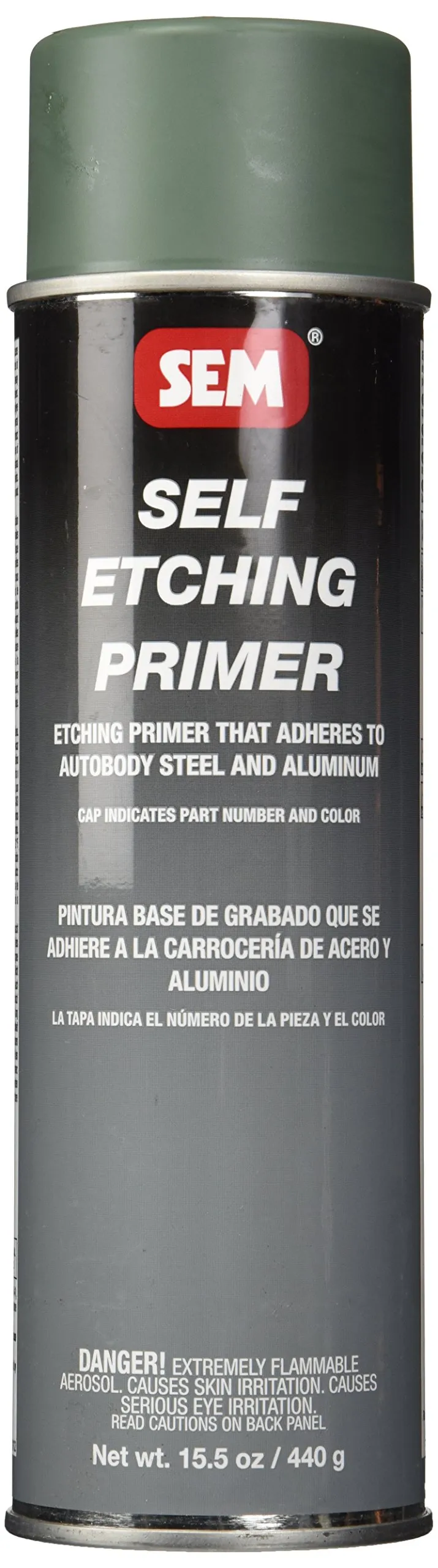 SEM 39693 Green Self Etching Primer - 15.5 oz.