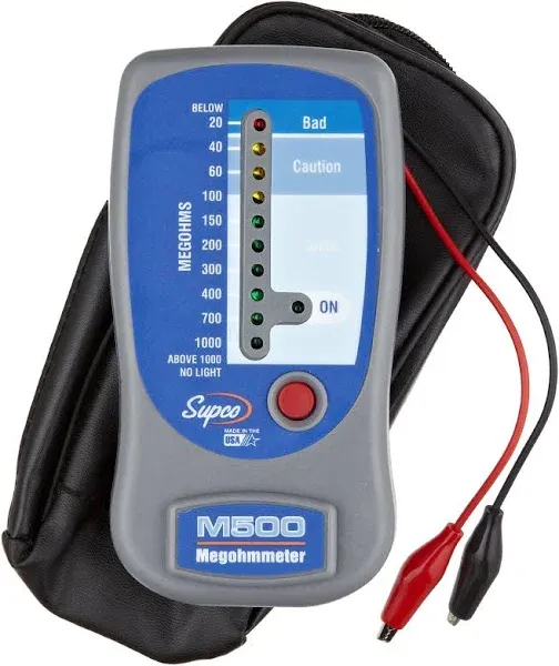 Supco M500 Insulation Tester