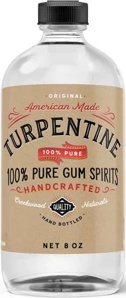 100% Pure Gum Spirits of Turpentine