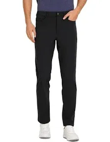 NEW CRZ Yoga Mens Casual Golf Pants 30x30 30” Black Performance Stretch NWT