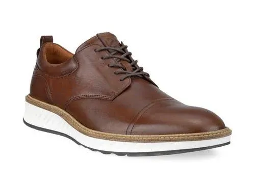 ECCO St.1 Hybrid Derby Cape Toe Shoe Men's