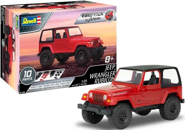 Revell Jeep Wrangler Rubicon 1/25