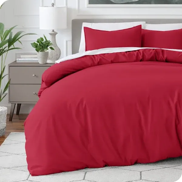 Bare Home Premium Microfiber Duvet Cover and Sham Set -Size- Twin and Twin Xl