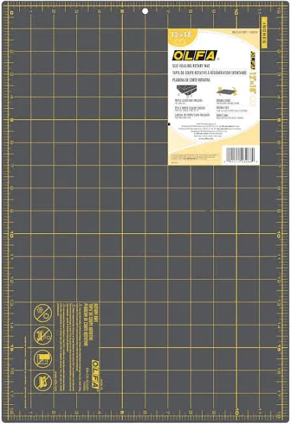 OLFA Double-Sided Self-Healing Rotary Mat