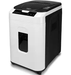 Aurora Commercial Grade 200-Sheet Auto Feed High Security Micro-Cut Shredder