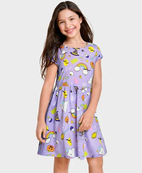 The Children's Place Girls' Short Sleeve Everday Dresses