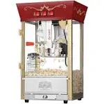 Great Northern Red 6091 Matinee Movie 8-Ounce Antique Popcorn Machine