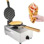 A-FY6G Bubble Waffle Maker Machine | GAS Type Egg Waffle Maker | Professional Rotated Bubble Waffle Machine