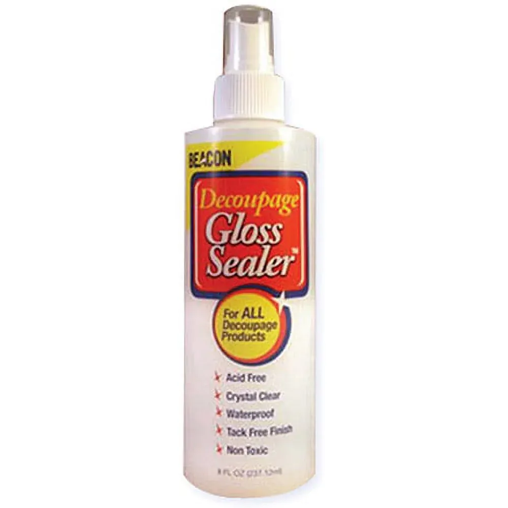 Beacon Decoupage Gloss Sealer 8oz