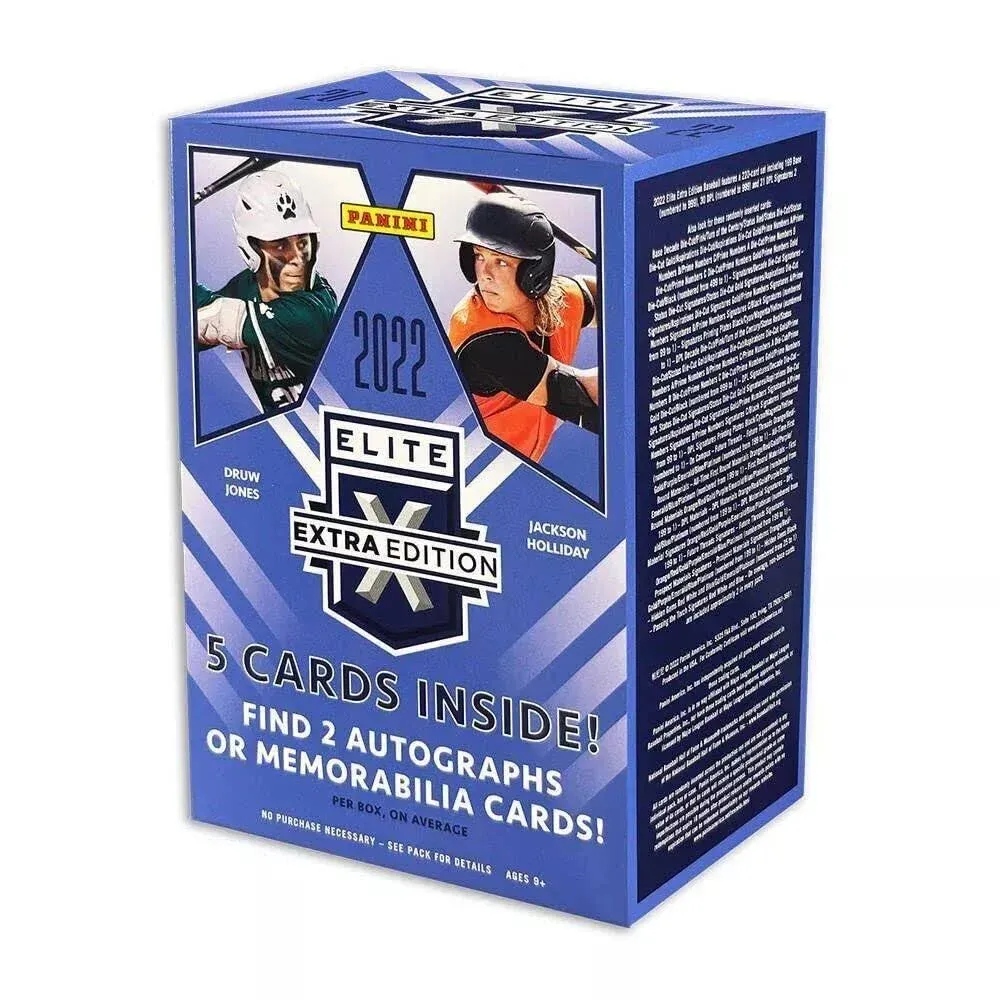 2022 Panini Elite Extra Edition Baseball Blaster Box