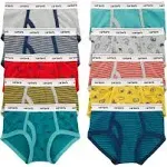 Carter's 10-Pack Cotton Briefs Underwear 10-12 Multi