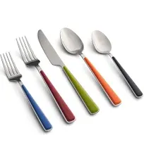 FIESTA MERENGUE STAINLESS FLATWARE 20-pieces