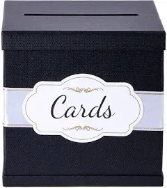 Paper Fair Black Gift Card Box