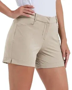 Willit Women's 4.5" Golf Shorts Quick Dry Outdoor Causal Shorts with Pockets Water Resistant