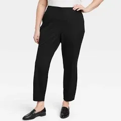 A New Day Women's High-Rise Slim Fit Ankle Pants