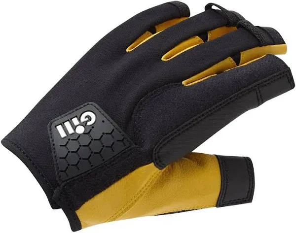 Gill Pro Short Finger Gloves, Black, Large