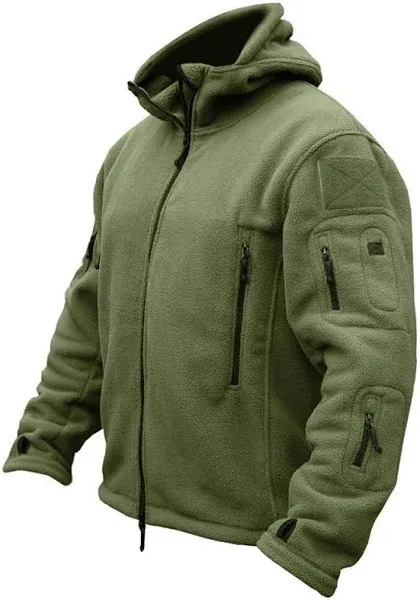 ReFire Gear Men's Warm Military Tactical Sport Fleece Hoodie Jacket