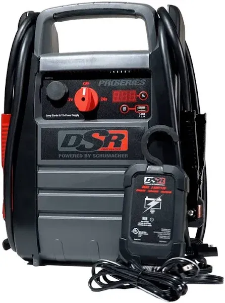 DSR Schumacher DSR166 4400 Amp 12V/24V Jump Starter