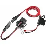 MOTOPOWER MP0609A 3.1Amp a) - SAE to USB Adapter &amp; Ring Terminal Harness 