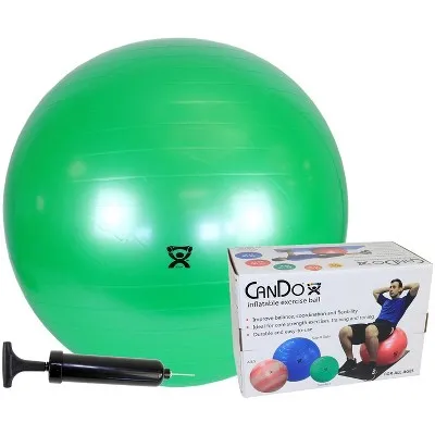 CanDo Inflatable Exercise Ball Blue 12 in (30 cm)