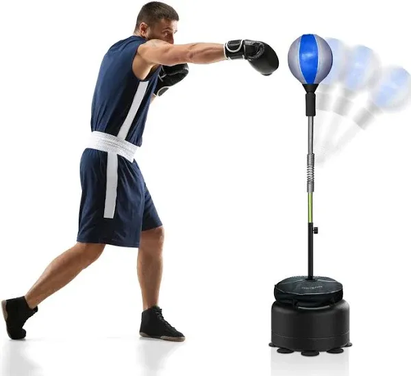 Fast Action Cobra Reflex Punching Bag with Stand