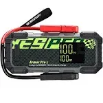 YESPER Battery Jump Starter 83200 mAh 3000A Peak Jump Box for Car(Up to 9.5.0L Gas or 7.5L Diesel Engine,140 Times) 12V Auto Battery Booster Jump