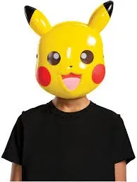 Pokemon Pikachu 1/2 Mask