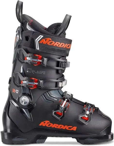 Nordica Cruise 120 Men&#039;s Ski Boots, Black/Anthraci<wbr/>te/Red, M30.5 MY24