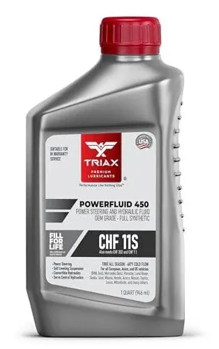 Triax Lubricants Powerfluid 450 Power Steering and Vehicle Hydraulics 1 Quart at AutoZone