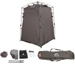 Overland Vehicle Systems 84-in x 37-in x 37-in Green Heated Changing Room, Stakes, Shower, and Storage Bag | 26019910