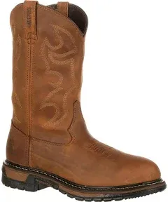 Rocky Original Ride Branson Roper Waterproof Men&#039;s Western Boot 2733