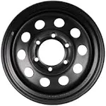 eCustomrim Trailer Rim Wheel 15x6 Black Modular 2830 lb. 4.27 Center Bore 6 Lug