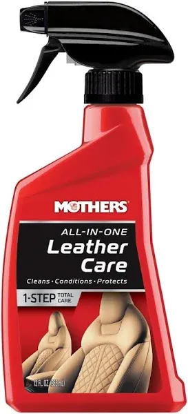 Mothers 06512 All In One Leather Care  12 Fl  Oz