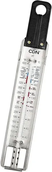 Sur La Table CDN Candy & Deep Fry Thermometer, Silver