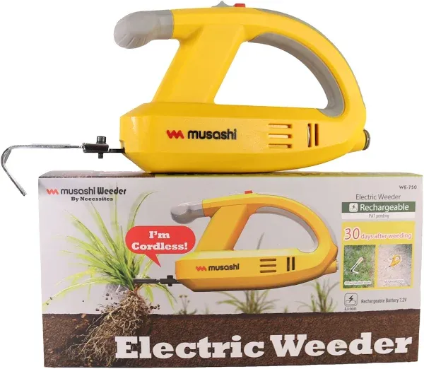 Musashi Cordless 7.2V Rechargeable Battery Weeder by Necessities-#W<wbr/>E-750VP